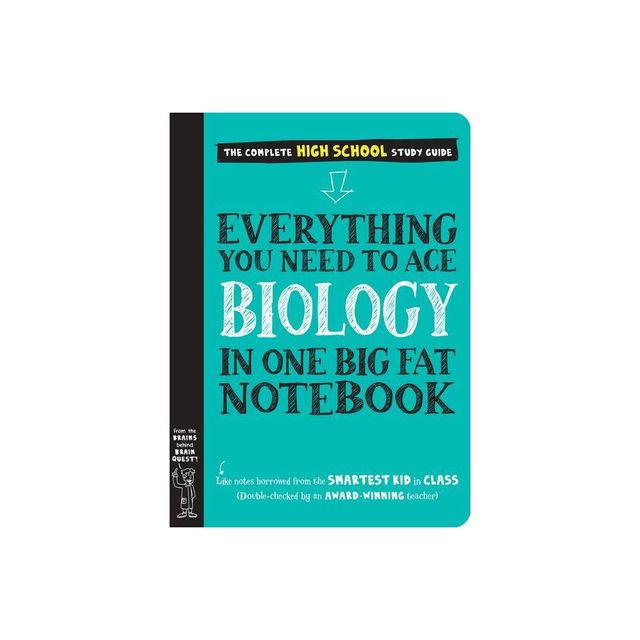 Everything You Need to Ace Biology in One Big Fat Notebook - (Big Fat Notebooks) by Workman Publishing & Matthew Brown (Paperback)