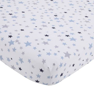 Little Love By NoJo Shine On My Love Boy Stars - Navy/Light Blue/White