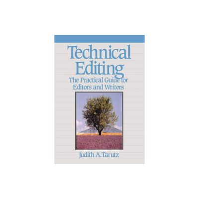 Technical Editing - (Hewlett-Packard Press) by Judith Tarutz (Paperback)