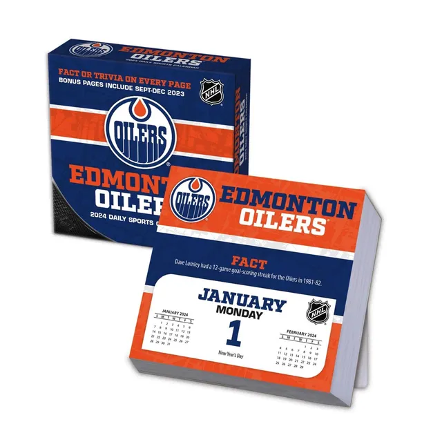 2023 NHL Edmonton Oilers Wall Calendar (Bilingual French) (French