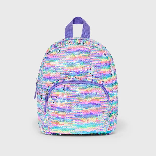 Girls' 10.5 Sequin Llama Backpack - Cat & Jack™ Pink