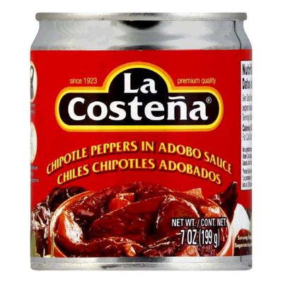 La Costena Chipotle Peppers in Adobo Sauce - 7oz