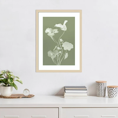 Amanti Art Floral Dance III by Leda Robertson Wood Framed Wall Art Print