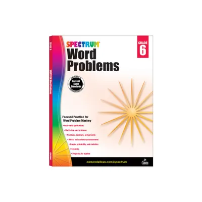 Word Problems, Grade 6 - (Spectrum) by Spectrum (Paperback)