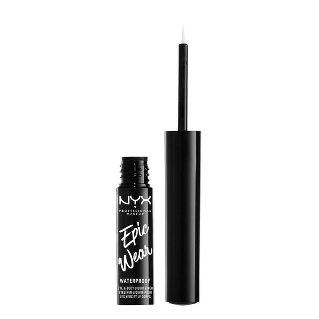 NYX Professional Makeup Epic Wear Liquid Liner Long-lasting Waterproof Eyeliner - White - 0.12 fl oz