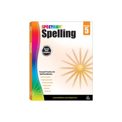 Spectrum Spelling, Grade 5 - (Paperback)