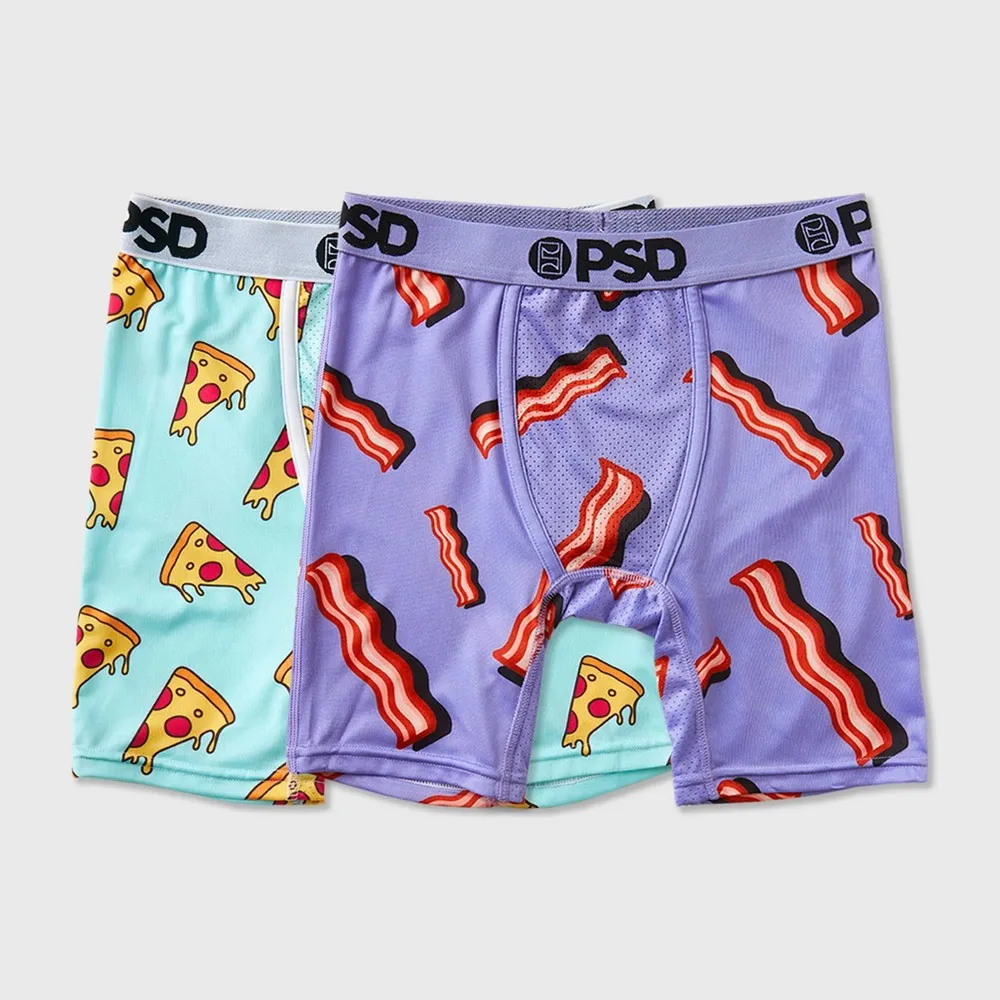 PSD Boys' 2pk Camo Boxer Briefs - M