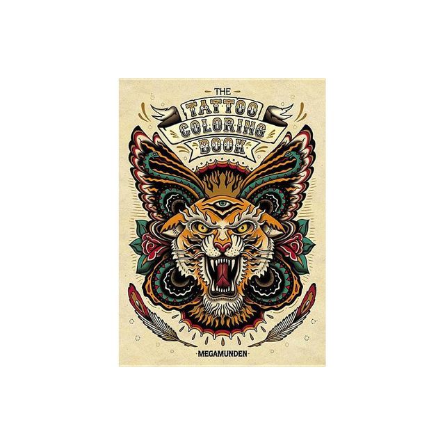 The Tattoo Coloring Book - by Oliver Munden (Mixed Media Product)