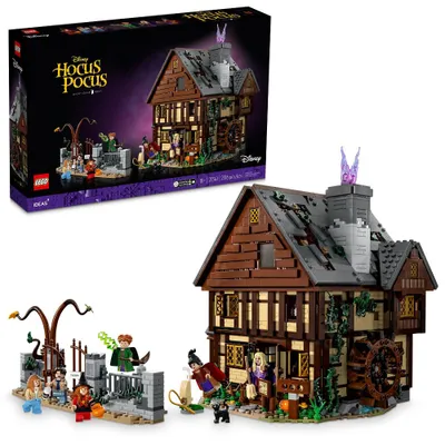 LEGO Ideas Disney Hocus Pocus: The Sanderson Sisters Cottage 21341