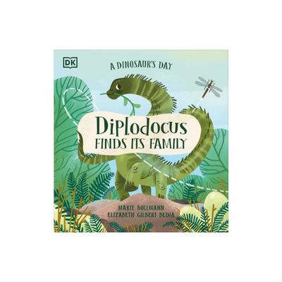 A Dinosaurs Day: Diplodocus Finds Its Family - by Elizabeth Gilbert Bedia (Hardcover)