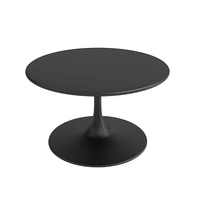 Jamesdar Kurv Bistro Coffee Table Black: Minimalist Design, Indoor & Outdoor Use, Easy Clean, Kid-Friendly