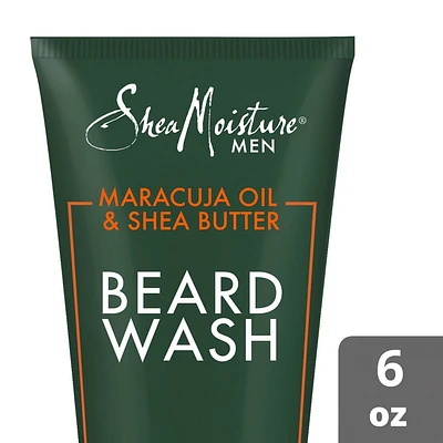 SheaMoisture Men Beard Wash - Maracuja Oil & Shea Butter - 6 fl oz