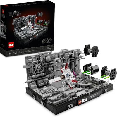 LEGO Star Wars Death Star Trench Run Diorama 75329 Building Kit