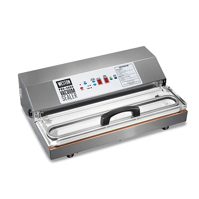 Weston Vacuum Sealer Professional 3000Ss 65-0401-W: Pro-3000 Food Sealer Machine, Vacuum Seal Chamber, Black