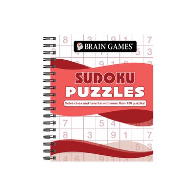 Brain Games - Sudoku Puzzles (Waves) - by Publications International Ltd & Brain Games (Spiral Bound)