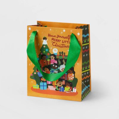 Alison Hawkins Have Yourself a Merry Little Christmas Family Petite Gift Bag - Wondershop