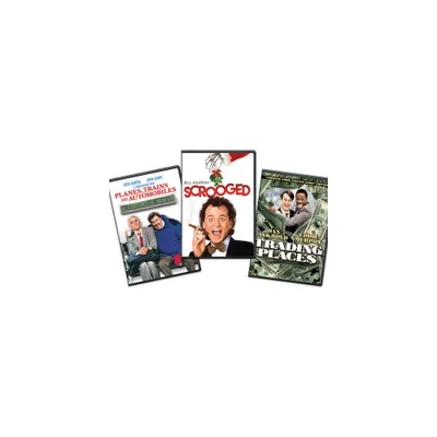 Scrooged/Planes, Trains And Automobiles/Trading Places - Holiday 3 pack Bundle (DVD)