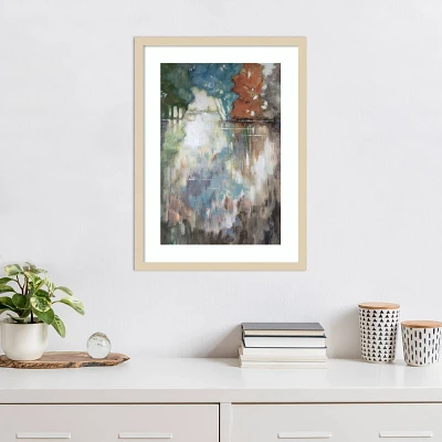 Amanti Art Misty Morning by Mary Parker Buckley Wood Framed Wall Art Print