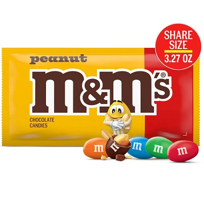 M&Ms Peanut Chocolate Candy - 3.27oz