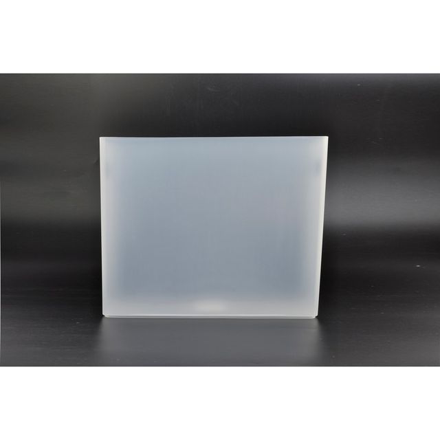 Plastic File Box Clear - Brightroom: File Organizer with Handle, Polypropylene, 1 Compartment, 12.28 W x 10 H x 5 D