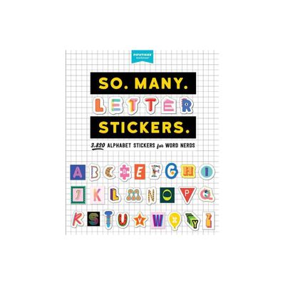 So. Many. Letter Stickers. - (So. Many. Stickers.) (Paperback)