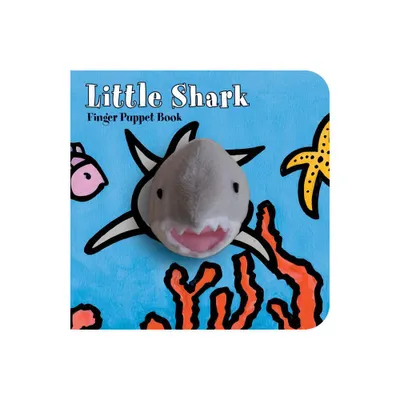 Little Shark: Finger Puppet Book - (Little Finger Puppet Board Books) by Chronicle Books & Imagebooks (Board Book)