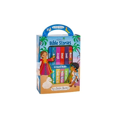 My Little Library: Bible Stories (12 Board Books) - by Little Grasshopper Books & Publications International Ltd