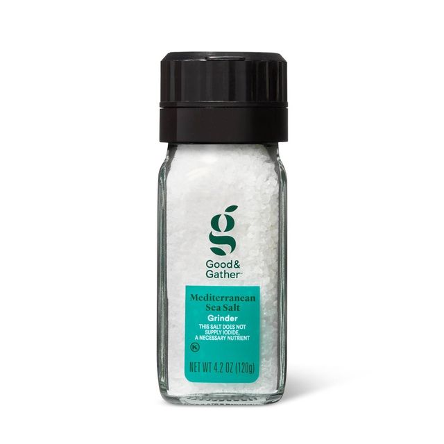 Mediterranean Sea Salt Grinder - 4.2oz - Good & Gather