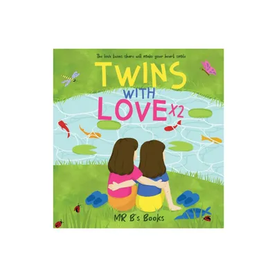 Twins With Love x2 - by Mr Bs Books (Hardcover)