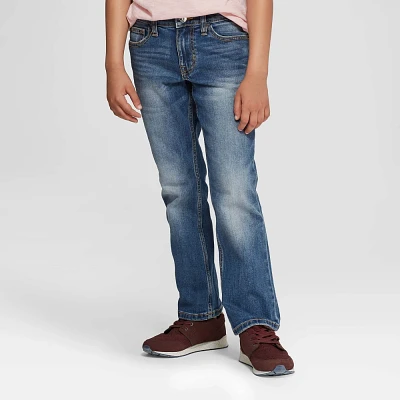 Boy Straight Fit Stretch Jean