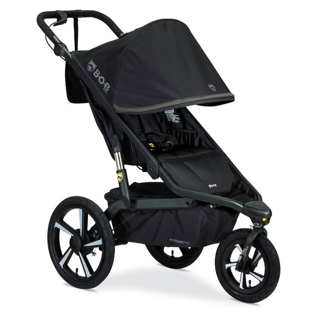 BOB Gear Alterrain Pro All-Weather Jogging Stroller  Black