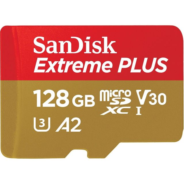 SanDisk Extreme PLUS 128GB microSD