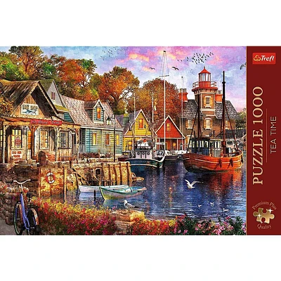 Trefl Premium Plus Seaside Harbour Jigsaw Puzzle - 1000pc