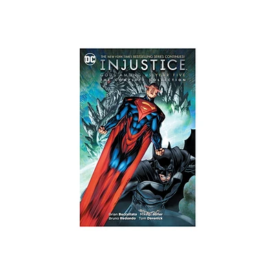 Injustice: Gods Among Us Year Five- The Complete Collection - by Brian Buccellato (Paperback)