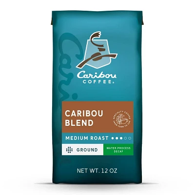 Caribou Coffee Caribou Blend Medium Roast Ground Coffee - Decaf - 12oz