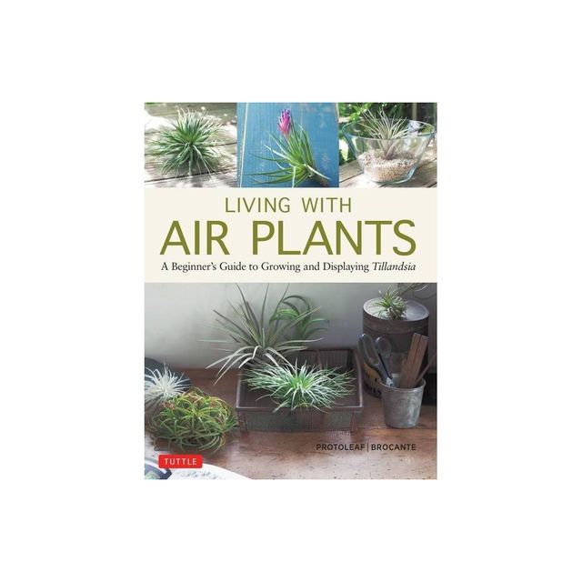 Living with Air Plants - (Hardcover)