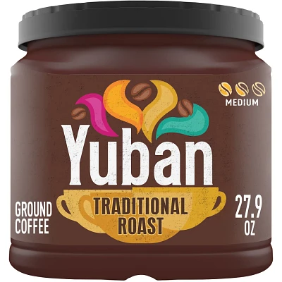 Yuban Traditional Medium Roast Premium Ground Coffee - 27.9oz