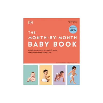 The Month-By-Month Baby Book - by DK (Hardcover)