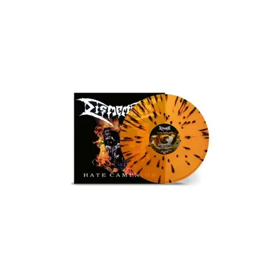 Dismember - Hate Campaign - Transparent Orange W/ Black Splatter (Vinyl)