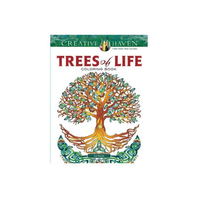 Creative Haven Trees of Life Coloring Book - (Adult Coloring Books: World & Travel) by Cari Buziak (Paperback)