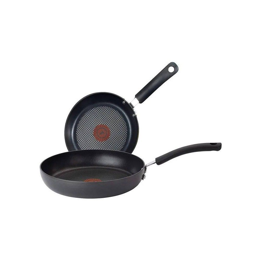  T-fal Ultimate Hard Anodized Nonstick Fry Pan Set 10
