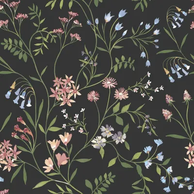 RoomMates Meadow Mix Peel & Stick Wallpaper