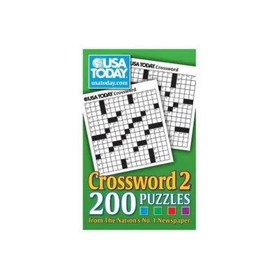 USA Today Crossword 2 - (USA Today Puzzles) by Usa Today (Paperback)