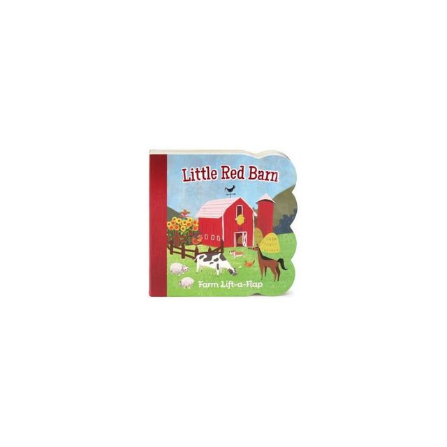 Little Red Barn - by Ginger Swift (Board Book)