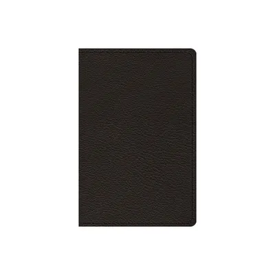 ESV Preaching Bible, Verse-By-Verse Edition (Goatskin, Black) - (Leather Bound)