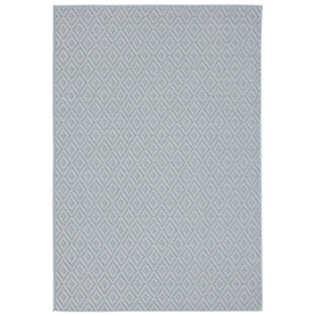 53 x 73 Tripoli Lydia Indoor/Outdoor Rug Blue/Cream - Home Dynamix