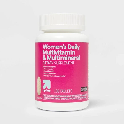 Womens Daily Multivitamin Dietary Supplement Tablets - ct