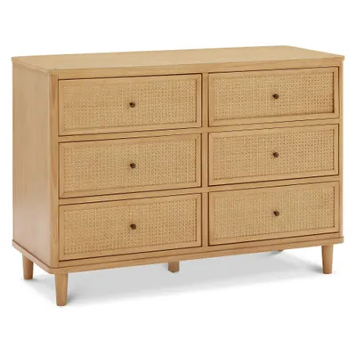 Namesake Marin with Cane 6 Drawer Assembled Dresser