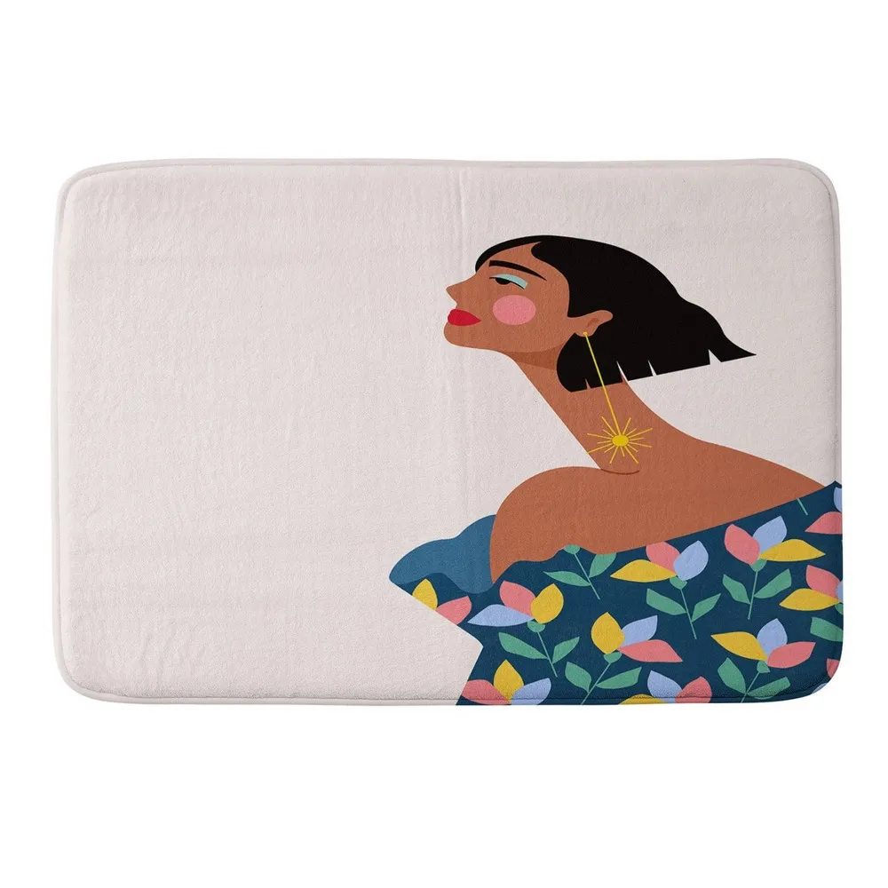 Deny Designs 34x21 Maritza Lisa Always Looking Up Bath Mat - Deny Designs |  The Market Place