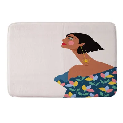 34x21 Maritza Lisa Always Looking Up Bath Rug - Deny Designs